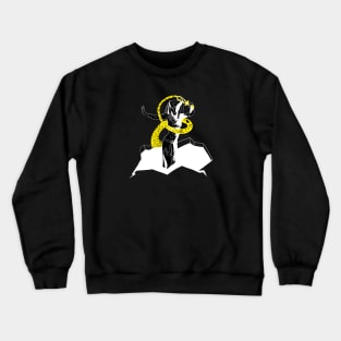 Bastet the Bellydancer Dark Crewneck Sweatshirt